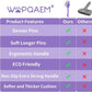 Slicker Brush for Dogs, Long Pin Dog Grooming Brush for Goldendoodles, Poodles, Doodles & More, Includes Bonus Pet Comb, Perfect for De-Shedding, Dematting & Reducing Tangles. Large, Purple