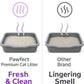 Lavender Scented Clumping Cat Litter – 9.6 lb / 5L, Lightweight, Dust-Free, Strong Odor Control, Turkish White Bentonite