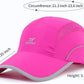 Running Hat Mesh Sports Cap Lightweight Quick Drying Runner Cap for Men Women