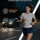 Running Belt for Women and Men, Adjustable Fanny Packs No Bounce Phone Holder for Running with Water Bottle & Headband, Waterproof Reflective Waist Packs for Runner Fits All Phones (M-Pink)