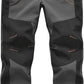 TBMPOY Men's Snow Ski Hiking Pants Waterproof Winter Fleece Lined Pants Camping Skiing Ice Fishing Pants with Belt