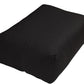 Rectangular Yoga Bolster Pillow, 18" x 12" x 6", Pink Cotton