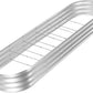 Land Guard 8ft Galvanized Raised Garden Bed Kit, Raised Garden Boxes Outdoor, Oval Metal Raised Garden Beds for Vegetables, Silver,108 Gallon Capacity(with 10 Connecting rods)