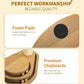 Made4Pets Cat Scratching Post Cat Scratcher Kitten Toys for Indoor Cats Wooden Ball Track Two-Layer Modern Sisal 32" Tall Scratch Post Interactive Toy with Dangling Ball Large Size