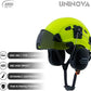 UNINOVA Arborist Helmet Forestry Helmet Chainsaw Helmet with Visor and Earmuffs,OSHA Safety Hard Hat Helmet for Logging Trimming Mowing Climbing Tree Service Garden Work