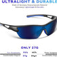 BEACOOL Polarized Sports Sunglasses for Men Women Youth Baseball Cycling Running Fishing Golf Motorcycle TAC Glasses UV400