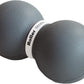 Fitness Infinity Roller, Peanut Foam Massage Ball, Large 8-Inch Double Exercise Roller (Gray - Standard)