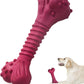Dog Toys for Aggressive Chewers, Dog Toys for Medium Large Dogs, Natural Rubber Dog Chew Toys with Beef Flavor, Indestructible Chew Toys for Aggressive Chewers (Purple)