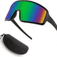 Karsaer Vision Sports Sunglasses Cycling Glasses Baseball Softball Sunglasses Unisex for Adult Youth Kids Boys Girls 8-16