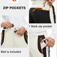 TBMPOY Men's Snow Ski Hiking Pants Waterproof Winter Fleece Lined Pants Camping Skiing Ice Fishing Pants with Belt