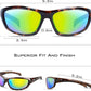 KastKing Hiwassee Polarized Sport Sunglasses for Men and Women, Wrap Sunglasses for Fishing Cycling and Running,UV Protection