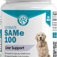 Wanderfound Pets Same 100 Liver Support for Dogs - Same S-Adenosyl-L-Methionine Hepatic Supplement for Liver & Brain Support - Bacon Flavored Sam E, Manufactured in The USA - 30 Chewable Tablets