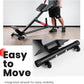 LIONSCOOL Heavy-Duty Adjustable Roman Chair - Back Extension Bench with Multiple Adjustment Functions- Hyperextension Bench Perfect for Home Gym