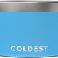 Coldest Dog Bowl - Anti Rust Metal, Non Slip, 3 Layers Insulated Stainless Steel Dog Bowls - Spill Proof & Heavy Duty - Water Bowl for Dogs, Cats & Pets, Dish Washer Safe (200 oz, Celestial Blue)