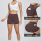 baleaf Women's 8"/ 5"/ 3" Biker Shorts High Waist Yoga Workout Gym Running Volleyball Spandex Shorts with Pockets