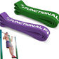 Pull Up Assist Bands Set by Functional Fitness. Heavy Duty Resistance and Assistance Training Band