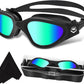 WIN.MAX Polarized Swimming Goggles Swim Pool Goggles Anti Fog Anti UV No Leakage Clear Vision for Men Women Adults Teenagers