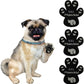 Dog Paw Pads Anti-Slip Grips,Dog Paw Protectors for Senior Dogs on Hot Pavement,Provides Traction to Keep Them from Slipping on Smooth Floors 12 sets-48 Pads Black XXL