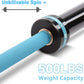 Olympic Barbell 45lb (20kg) - 7ft Bearing Spin Bar for Weightlifting and Strength Training,Ceramic Coating,500 LBS Capacity,28mm High Whip,Fits 2" Plates,for Home Gym