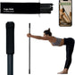 Yoga Stick for Mobility Exercise, Stretching, Pilates, Physical therapy, Fitness and other Workout - Adjustable 5 ft Pole will fix Posture, Stretch, Balance and Flexibility Training - Incl free E-book