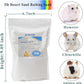 Hamster Bath Sand, 3lb Dust Free Desert Sand or Potty Litter Sand for Hamster Chinchillas Gerbil Syrian Mice Small Animals