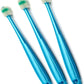 H&H Pets 360-Degree Bristle Toothbrush for Dogs and Cats - Super Soft Nylon bristles Tooth Brush, Puppy Supplies, Dog Brush Set, Pet Supplies Dog Grooming Kit Eco-Friendly (3-Count Pack)