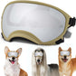 Medium Dog Sunglasses with Adjustable Strap UV Protection, Winproof Dog Puppy Sunglasses, Suitable for Medium Dog Pet Glasses, Dogs Eyes Protection,Soft Dog Goggles