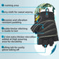 Seibertron Full or Half Finger Padded Palm Lightweight Breathable Climbing Rope Gloves for Climbers, Rock Climbing, Rescue, Adventure, Sailing, Kayaking, Outdoor Sports