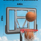 IGL Portable Basketball Hoop, 5.6-10FT Adjustable Basketball Goal System, 44 Inch Outdoor Basketball Hoop & Goals for Kids, Youth, and Adults in The Backyard, Driveway with PC Backboard