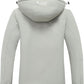 MOERDENG Women's Waterproof Ski Jacket Warm Winter Snow Coat Mountain Windbreaker Hooded Raincoat Jacket