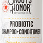 Skout's Honor Probiotic Dog Shampoo & Conditioner with Avocado Oil & Omega-3s, 97% Natural, Paraben & Sulfate-Free, Cruelty-Free, 16oz, Honeysuckle