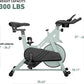 DeerRun Exercise Bike, Indoor Cycling Bike Brake Pad/Adjustable Magnetic Stationary Bike with App, Low Noise Workout Bike for Home Cardio 300lbs Weight Capacity with Pad Mount & LCD Monitor