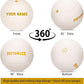 Personalized Indoor Volleyball – Official Size 5 Composite Leather Volleyball for Adults & Teens – Custom Name Volleyball for Gifts, Training, Games
