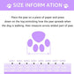 Dog Shoes, Dog Sandals for Hot Pavement, Non-Slip Waterproof Dog Booties for Winter Snowy Day and Summer, Adjustable Straps Easy-Clean Beach Outdoor Pet Boots Rugged Sole-4Pcs Purple