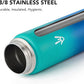Enerbone 32 oz Insulated Water Bottle, Stainless Steel Bottle with Carrying Strap, Double-Wall Vacuum Insulation Design, Leakproof Sports Bottle with Straw, Keep Drinks Cold or Hot for Hours