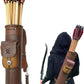 Arrow Quiver or Rustic Leather Quiver - Back Quiver for Arrows and Crossbow Quiver - Bow Quiver and Quiver for Compound Bow - Traditional Arrow Holder