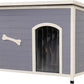 Large Solid Wooden Dog House,Suitable for Both Indoor and Outdoor, Suitable for Large Dogs and Animals of The Following Size, Easy to Clean,Can DIY,45.75" W x 31.25" D x 32.5" H