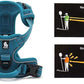 Truelove No Pull Dog Harness with Easy Control Handle and 2 Leash Attachments,Reflective Adjustable Pet Vest