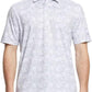 Men's Golf Polo Shirts Short Sleeve Striped Performance Moisture Wicking Dry Fit Golf Shirts for Men