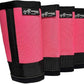 Warrior Fly Boots for Horses - Breathable Mesh Horse Boots for Fly Protection & Leg Comfort - Set of 4 (The Warrior, Neon Pink)