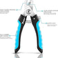 Candure Dog Nail Clippers and Trimmer with Safety Guard to Avoid Over-Cutting Toe Nails Professional Grooming Pet Nail Clipper with Nail File for Small Medium-Large Breeds