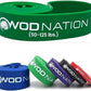 WOD Nation Pull Up Assistance Bands (10-175lbs Band) - Best for Pullup Assist, Chin Ups, Resistance Bands Exercise, Stretch, Mobility Work & Serious Fitness - 41 inch Straps