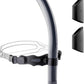 CAPAS Training Swim Snorkel for Lap Swimming, Swivel Headband Ultimate Fit Center-Mount Swimmers Snorkel with Liquid Silicone Mouthpiece Adjustable Strap, Designed for Adult Men Women