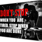 OTINGQD Inspirational Gym Wall Decor,Fitness Quotes Wall Art,Don't Stop When You're Tired Stop When You're Done Canvas Wall Decor for Home Gym