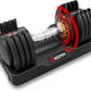 Keppi Adjustable Dumbbells Set-25lb/40lb/55lb/60lb, Anti-Slip Metal Fast Adjust Weight Handle, Exercise & Fitness for Full Body Workout - Adjustable Dumbbell Series