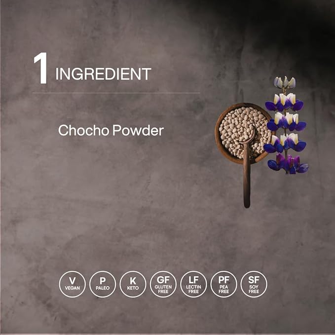 Mikuna Vegan Protein Powder (Unflavored, 15 Servings) - Plant Based Chocho Superfood Protein - Dairy Free Protein Powder Packed with Vitamins, Minerals & Fiber - Gluten, Keto & Lectin-Free