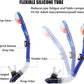 Aegend Dry Snorkel, Dive Mask Easy-Breath Free Diving Snorkel for Snorkeling Scuba Diving Freediving Swimming, with Top Dry Valve and Food-Grade Silicone Mouthpiece