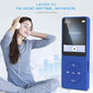 AGPTEK A02PL 64GB MP3 Player, 70 Hours Playback Lossless Sound Music Player, Supports up to 128GB(Deep Blue)