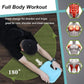 Core Coaster Abdominal Abs Training Machine Equipment,Ab Wheel Roller Exercise for Home Gym,Waist Strength Trainer with a Kneel Mat