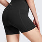 baleaf Women's 8"/ 5"/ 3" Biker Shorts High Waist Yoga Workout Gym Running Volleyball Spandex Shorts with Pockets